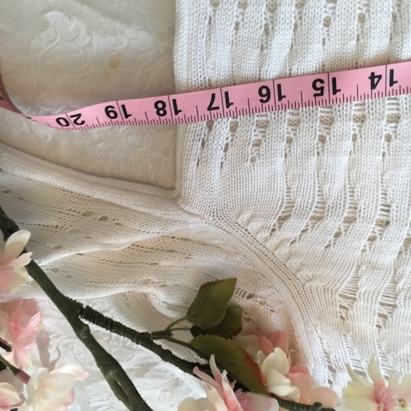 WHBM Open Weave Summer Sweater - Picture 3 of 4